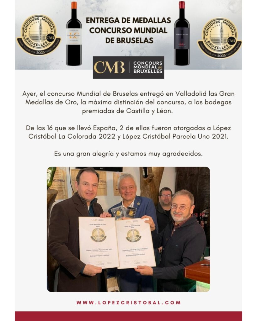 Foto de la entrega de las medallas del Concurso de Bruselas