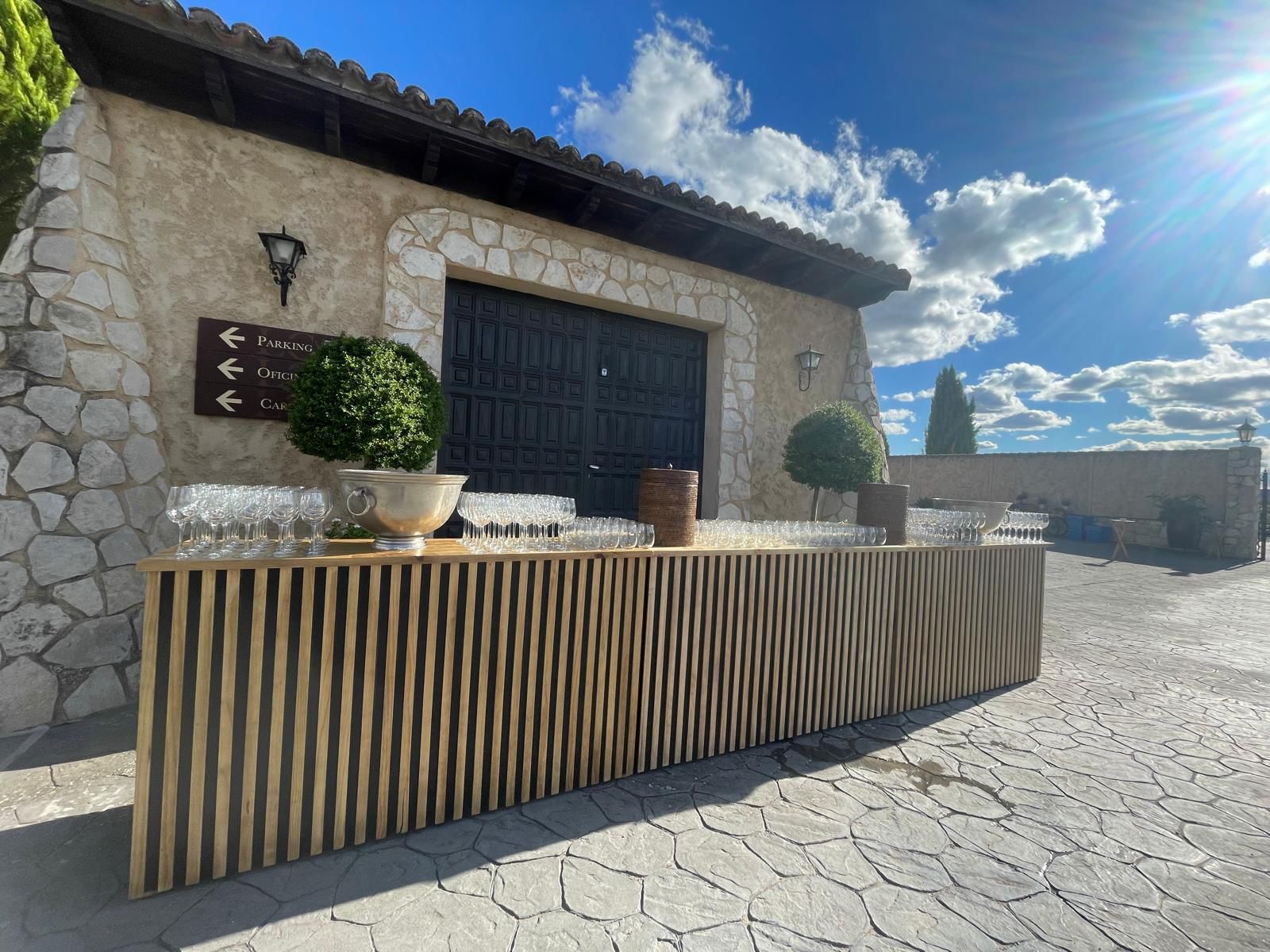 bara exterior eventos
